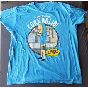 I am the great Cornholio Beavis and Butthead Tee Shirt. XL. FREE SHIPPING